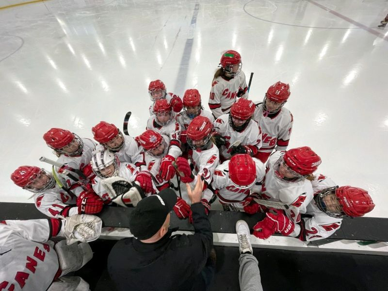 Jr Canes Girls Hockey Coach Mike Saad